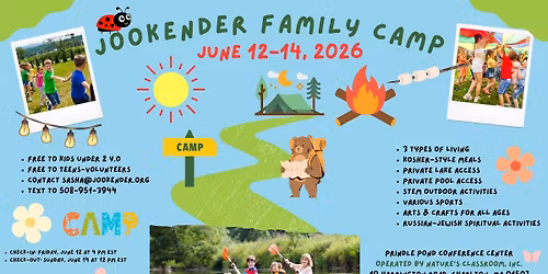 Jookender: June Family Camp - Registration is open! Early bird lasts until March 1st.