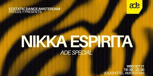 ADE SPECIAL | EDA @ VOLKSHOTEL