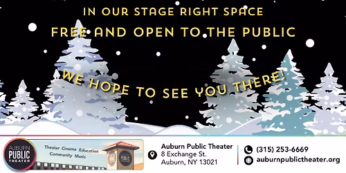 Auburn Public Theater's Winter Indoor Market