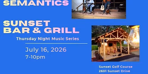 Hopeless Semantics @ Sunset Bar and Grill!