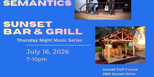 Hopeless Semantics @ Sunset Bar and Grill!