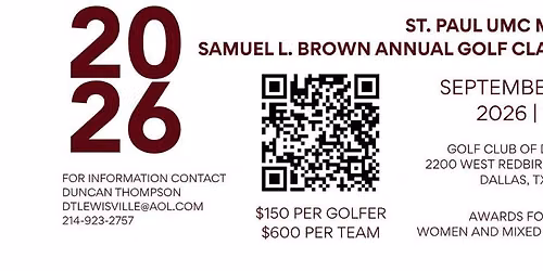 Samuel L. Brown Annual Charity Golf Tournament 2026