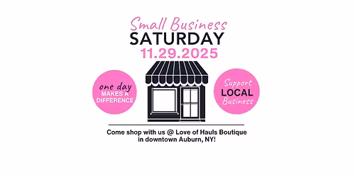 Small Business Saturday @ Love of Hauls