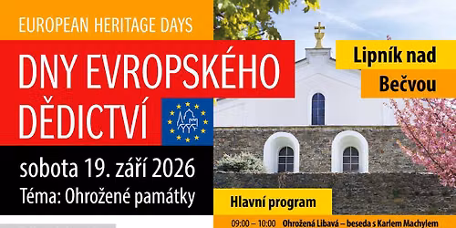 Dny evropsk\u00e9ho d\u011bdictv\u00ed v Lipn\u00edku nad Be\u010dvou