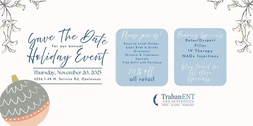 Trahan's Holiday Event