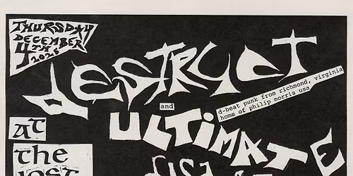 Destruct, Ultimate Disaster, Ninth Circle, Disciple, Orden Violenta