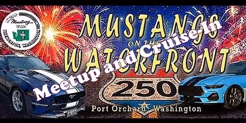 Mustangs on the Waterfront-Meetup and Cruise In