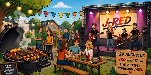 WijkBBQ met live optreden