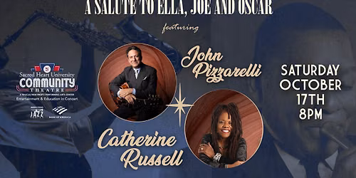 John Pizzarelli & Catherine Russell \u201cA Salute to Ella, Joe and Oscar