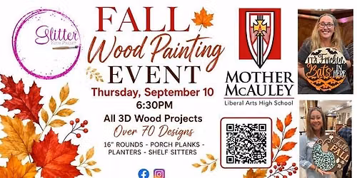 Wood Painting Event - Mother McAuley Mothers Club
