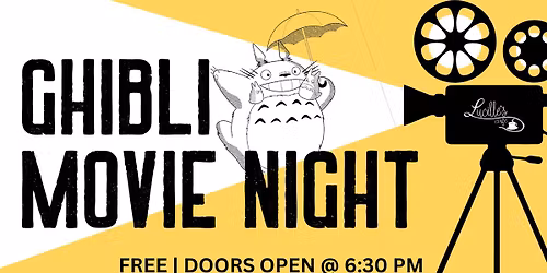 FREE Ghibli Movie Night at Lucille's Cafe