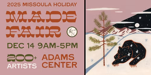 Missoula Holiday MADE fair