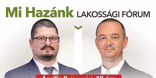 Mi Haz\u00e1nk Lajosmizse lakoss\u00e1gi f\u00f3rum