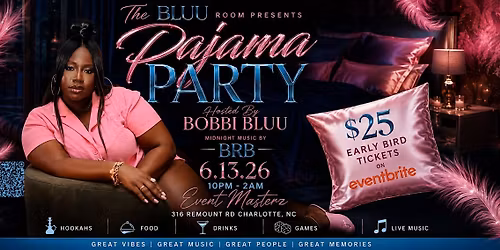 The Bluu Room: Pajama Party