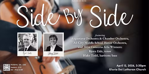 Augustana Orchestra and All City MS Orchestra: Side-By-Side Concert ft. Concerto Aria Winners