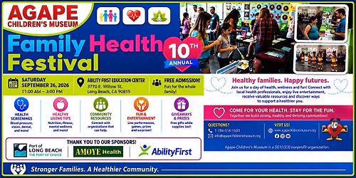 Agape Children's Museum Family Health Festival