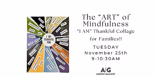 "I AM" Thankful Collage for Families