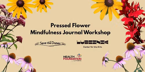 Pressed Flower Mindfulness Journal Workshop