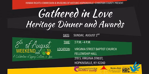 Gathered in Love - Heritage Dinner & Awards