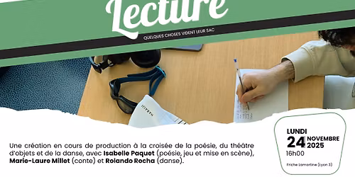 Lecture - Quelques choses vident leur sac