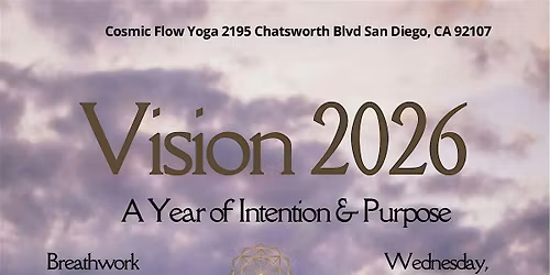 Vision 2026- A Year of Intention & Purpose