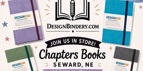 Design Bindery in Store @ Chapters Books