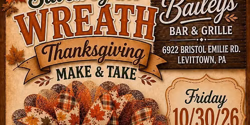Thanksgiving Wreath Event