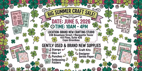 SUMMER CRAFT SALE 2026