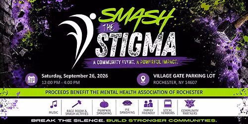Smash the Stigma! Mental Health Fundraiser