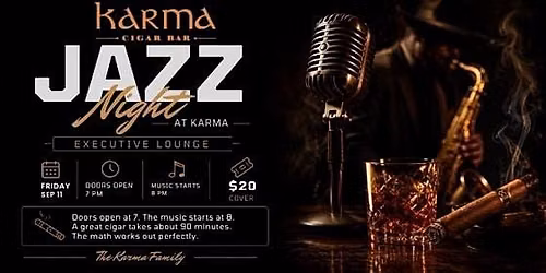 Jazz Night at Karma | Live Music in the Executive Lounge
