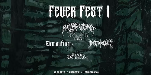 FEUER FEST I Nuclear Vomit + Demonfeuer + Impermanence + Tedd Deireadh