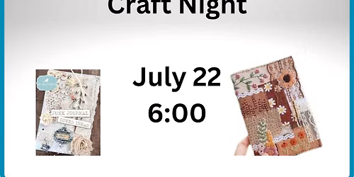 Junk Journal Craft