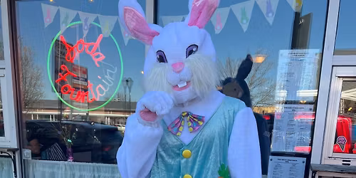 Ice Cream for Breakfast with the Easter Bunny at Sweet Ride Ice Cream!