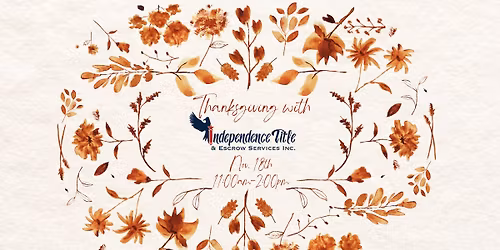Thanksgiving with Independence Title