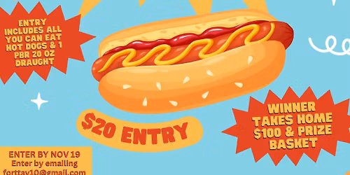 2nd Annual Hotdog Eating Competition- The Fort!