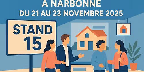 Vos conseillers iad pr\u00e9sents au Salon de l\u2019Immobilier \u2013 21, 22 et 23 Novembre !