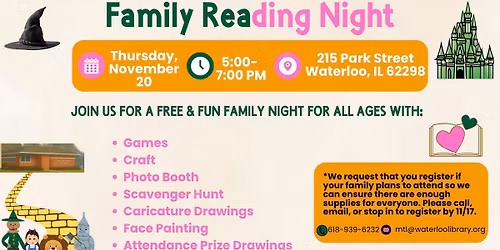 Family Reading Night