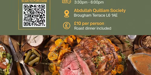 Britains First Mosque Annual Roast Dinner and QnA