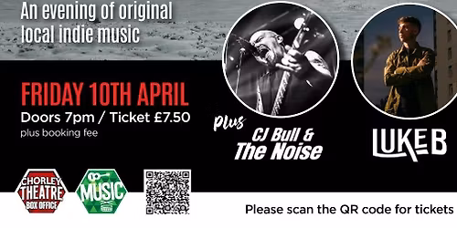 Karl Walsh & The Happy Future plus CJ BULL & The Noise & Luke B