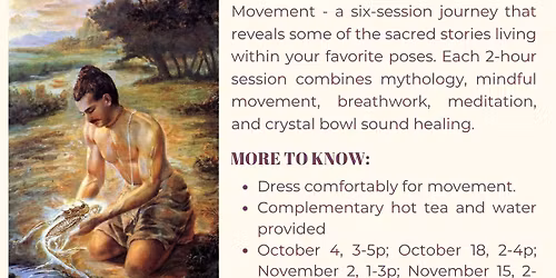 Mythic Movement: A Six-Session Journey Through Yoga's Sacred Stories