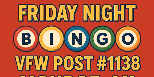 FRIDAY NIGHT BINGO in Monroe, MI
