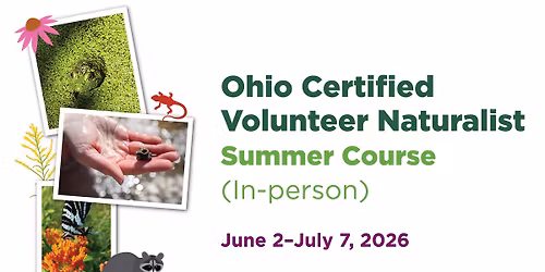 Ohio Certified Volunteer Naturalist Course (In-Person)