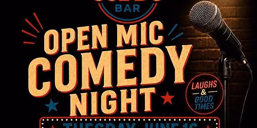 Joe B\u2019s Open Mic Comedy Night