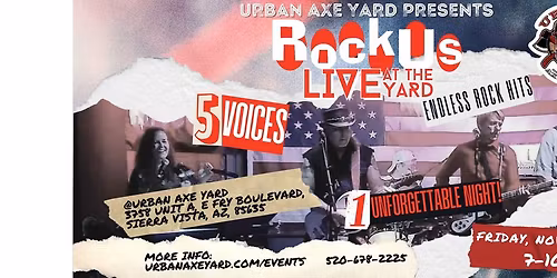 RockUS Band - Live at the Yard