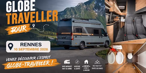 RENNES - 10 Septembre 2026 - Globe Traveller Tour