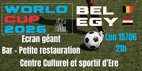Belgique-Egypte - World Cup 2026