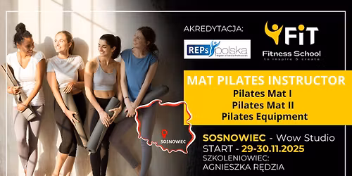 MAT PILATES INSTRUCTOR | SOSNOWIEC | REPs Polska