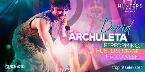 David Archuleta at Hunters Nightclub for Wicked Manors 2025