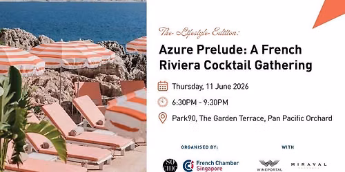 Azure Prelude: A French Riviera Cocktail Gathering
