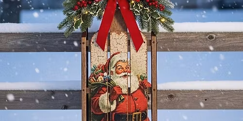 Antique Sled Decorating Workshop